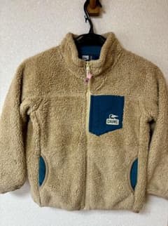 CHUMS フリースジャケット ベージュ　KidsLのサムネイル