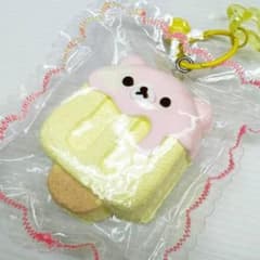 水感スクイーズ フルーツくまちゃんアイス ブルー 触感 クリーミースクイーズのサムネイル