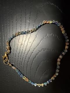 ハンドメイド グラデーションビーズブレスレットのサムネイル