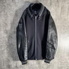 上質牛革】coen 袖レザー×メルトン スタジャン S ユニセックス - メルカリ