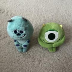 モンスターズインク ぬいぐるみ ちょっこりさん サリーとマイク 2種セットのサムネイル