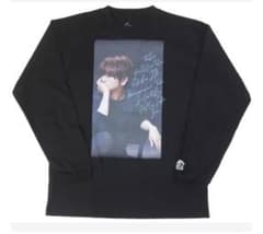 長袖Tシャツ 黒 サイン入りのサムネイル