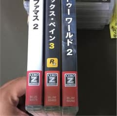 PS3ソフト。インファマス、マックスペイン、トゥーワールド2のサムネイル