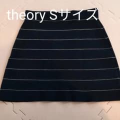 theory セオリー　台形ミニスカート　ニットスカートのサムネイル