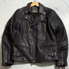 美品　STRUM　LIST　バーニングダイ　ホース　馬　ダブルライダース　黒　5 m89396151671_1.jpg?1767033625