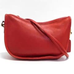 COACHオールドコーチ ショルダーバッグ レザー USA製 80年代 3914