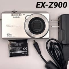 実写美⭕️良品【動作確認済】CASIO EXILIM EX-Z900 シルバー - メルカリ