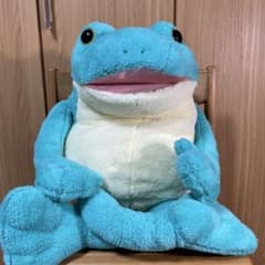 【タグ付き】おとぼけケロピョン ぬいぐるみ & ケロピョンぬいぐるみストラップのサムネイル