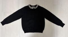 31 Sons de modeパール付き ブラック 長袖 カーディガンのサムネイル