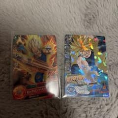 スーパードラゴンボールヒーローズ ベジータ トランクス青年期 2枚