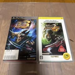 PSP 몬스터 헌터 휴대용 3rd & 2nd G 세트