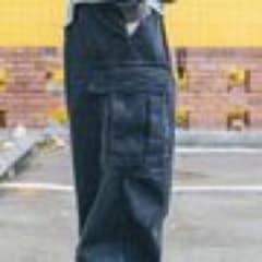 ANGLAN(アングラン) Denim Cargo Big Pantsのサムネイル