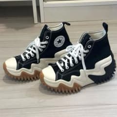 韓国限定超美品】CONVERSE ランスターモーションハイカット24.5cm