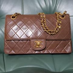 超希少美品‼️ビンテージシャネルCHANELマトラッセ２３ブラウン A０１１１３のサムネイル