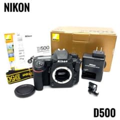 ❁美品❁Nikon ニコン D500 ショット数 8700 一眼レフボディ - メルカリ