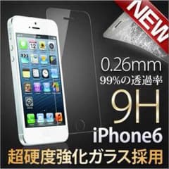 大人気‼️iPhone 6/6splus、6/6s，5s、5用ガラスフィルムのサムネイル
