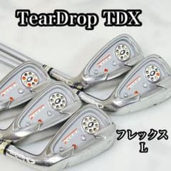 TearDrop TDXアイアン 5本 フレックスL レディースゴルフセット TearDrop TDXアイアン 5本 フレックスL レディースゴルフセット - メルカリ