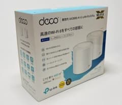 deco x60☆tp Link☆１つのみ☆新品未使用☆Wi-Fi6のサムネイル