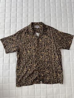 A BATHING APE ヒョウ柄 半袖シャツ Lサイズ A BATHING APE ヒョウ柄半袖シャツ レオパード - メルカリ
