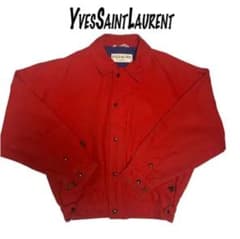激レア☆ YvesSaintLaurent イブサンローラン　ジャケット　赤のサムネイル