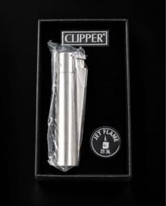 CLIPPER クリッパー ジェットフレーム 防風ライター シルバーのサムネイル