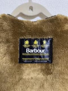美品 barbour ファーベスト A297のサムネイル