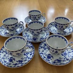 ナルミ Blue Cathay カップ&ソーサー6客セットのサムネイル