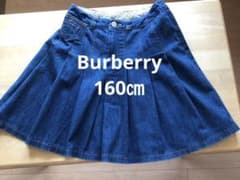 希少　BURBERRY バーバリー　デニム　ミニスカート　160Aのサムネイル