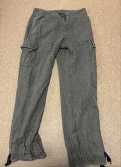 MICHEL KLEIN homme カーゴパンツ 48 グレーのサムネイル
