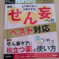 月刊ナーシング2019。1月号せん妄へのベスト対応のサムネイル