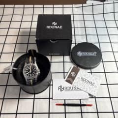 未使用】RDUNAE ミリタリーウォッチ クォーツ式 日本製ムーブメント 