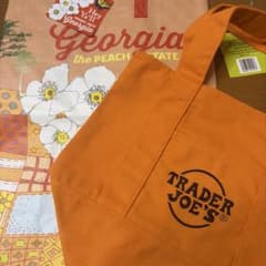 トレーダージョーズ ミニキャンバストートバッグ オレンジのサムネイル