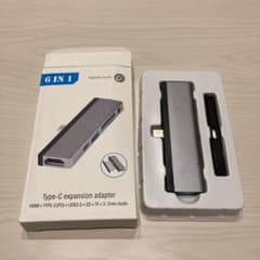 iPad Pro向け 6in1 USB3.0 ハブ Type C 4K HDMIのサムネイル