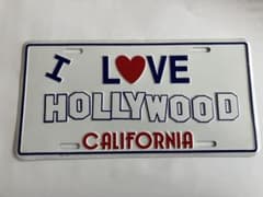 Hollywood ナンバープレートのサムネイル