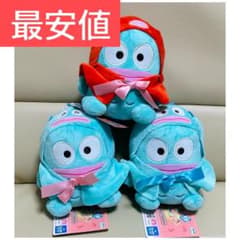 ハンギョドン　おめかしポンチョ付きぬいぐるみ　3種コンプセット