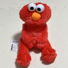 セサミストリート　こてっとぺったんBIGぬいぐるみ　エルモ