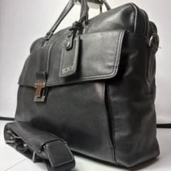 最高級モデル✨トゥミ ビジネスバッグ オールレザー 金具 2way