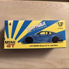 MINIGT LB☆WORKS Nissan GT-R ライトブルー 1/64 - メルカリ