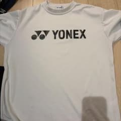 YONEX テニスウェア 長袖Tシャツ ホワイト ロゴのサムネイル