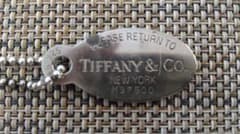 Tiffany & Co. タグ型ネックレス 925シルバーのサムネイル