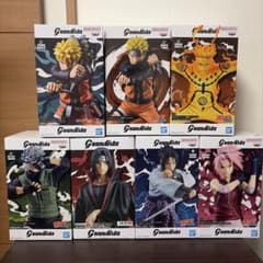NARUTO Grandista 피규어 8체 세트
