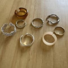 指輪 リング 8点セット まとめ売りのサムネイル