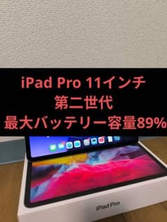 iPad Pro 11インチ 第二世代 128GB バッテリー89%のサムネイル