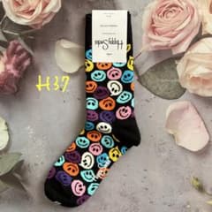 新品happy socks 北欧　おしゃれ　H37のサムネイル