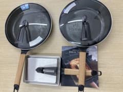 中古 バーミキュラ フライパン 26cm 28cm エッグ&トーストパン 蓋つき 