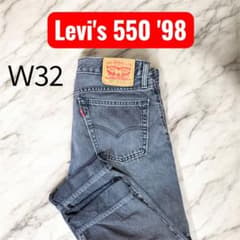 Levi's リーバイス550"98 W32L30 黒 ビンテージのサムネイル