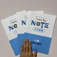 改訂 Let's Try NOTE Vol.1,2,3の 3枚のサムネイル