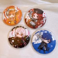 缶バッジ 4個セットのサムネイル