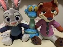 ズートピア2 ジュディ・ニック・ゲイリー ぬいぐるみ3点セット - メルカリ