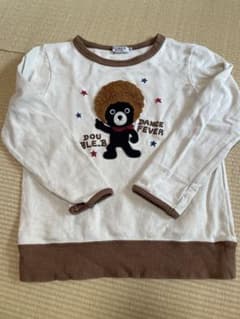 ダブルビー　長袖トレーナー　120のサムネイル